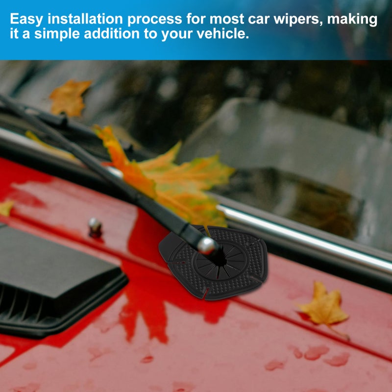 4 pcs Car Wiper Hole Protective Cover Wiper Arm Hole Silicone - Image 3