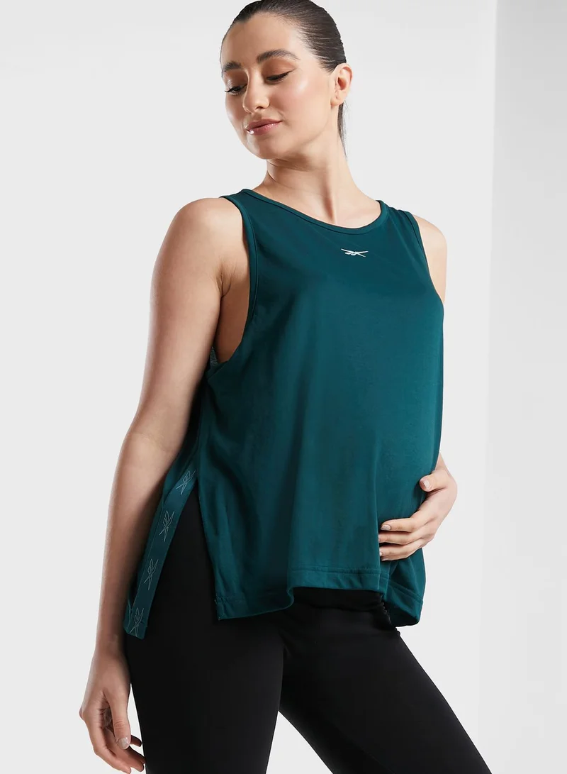 Reebok Logo Maternity Tank