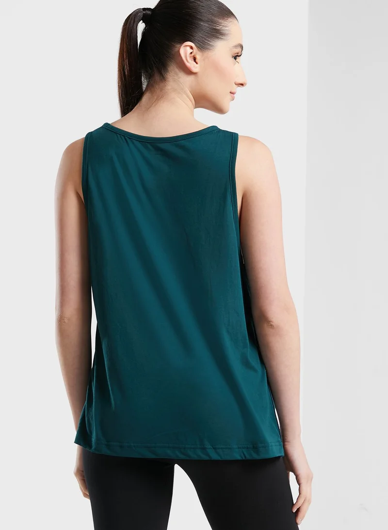 Reebok Logo Maternity Tank