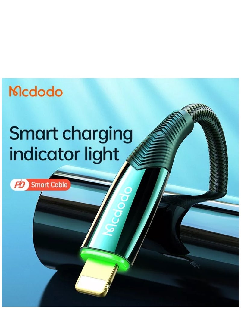 Mcdodo Auto Power Off Type-C to Lightning PD Data Cable  - Image 5