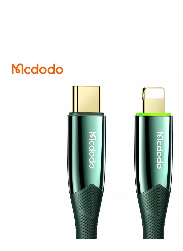 Mcdodo Auto Power Off Type-C to Lightning PD Data Cable  - Image 2