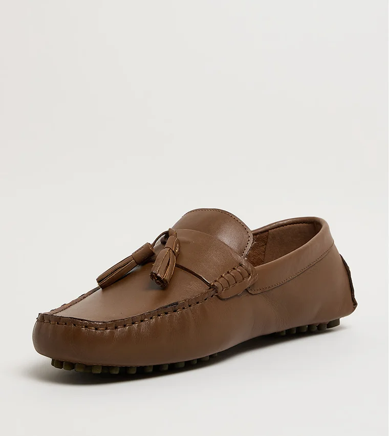 Hush Puppies  Hush Puppies Men's Tan Moccasins/Loafer for Men | Best Price UAE