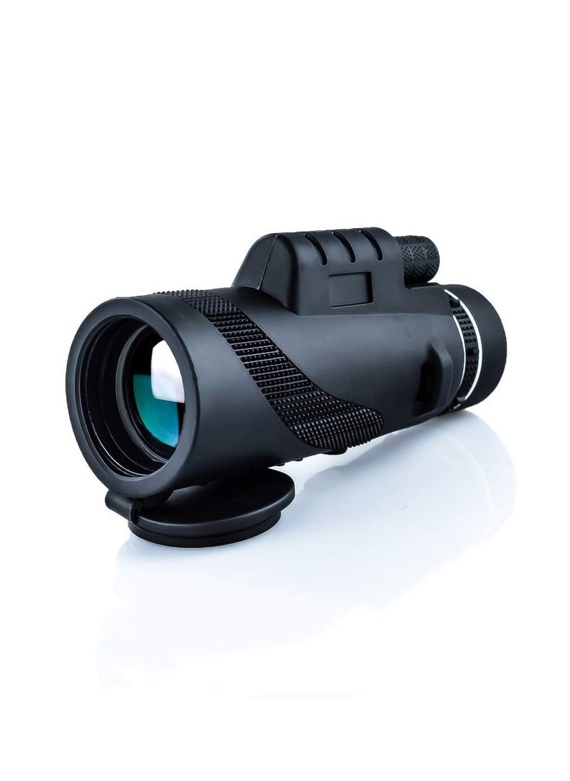 SYOSI Monocular Telescope Telephoto Lens for iPhone, 40X60 High Power Monocular Scope, Professional Macro Photography Lens (Fits for Almost All Phone) 6-Piece Set  - Image 2