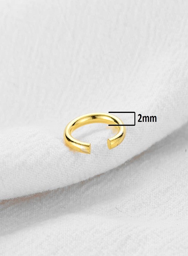 Sorellaz Womens Golden 2mm Nose Ring: SRFAJW/A267 - Image 5