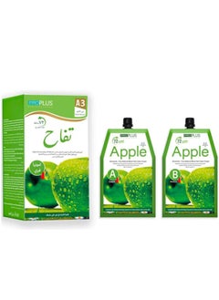 Pro Plus Professional Ammonia Free Hair Color Cream - 500 ml Cream + 500 ml Developer - Apple (Dark Brown A3)  - Image 2