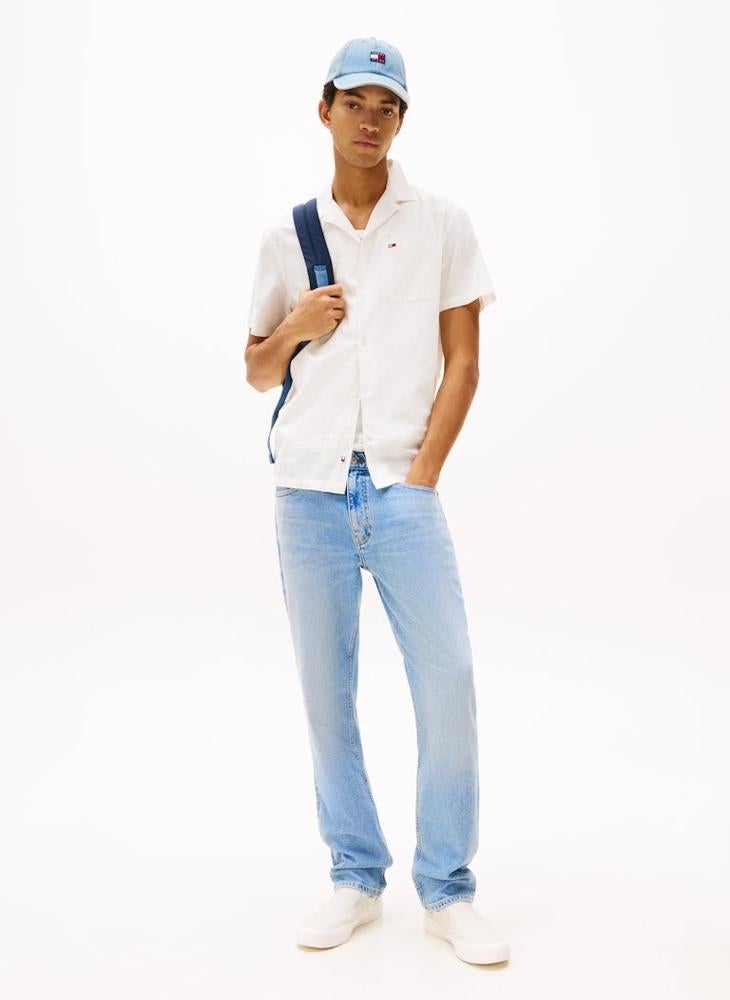 TOMMY JEANS Linen Blend Shirt  - Image 4
