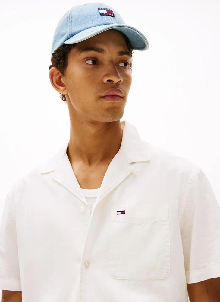 TOMMY JEANS Linen Blend Shirt