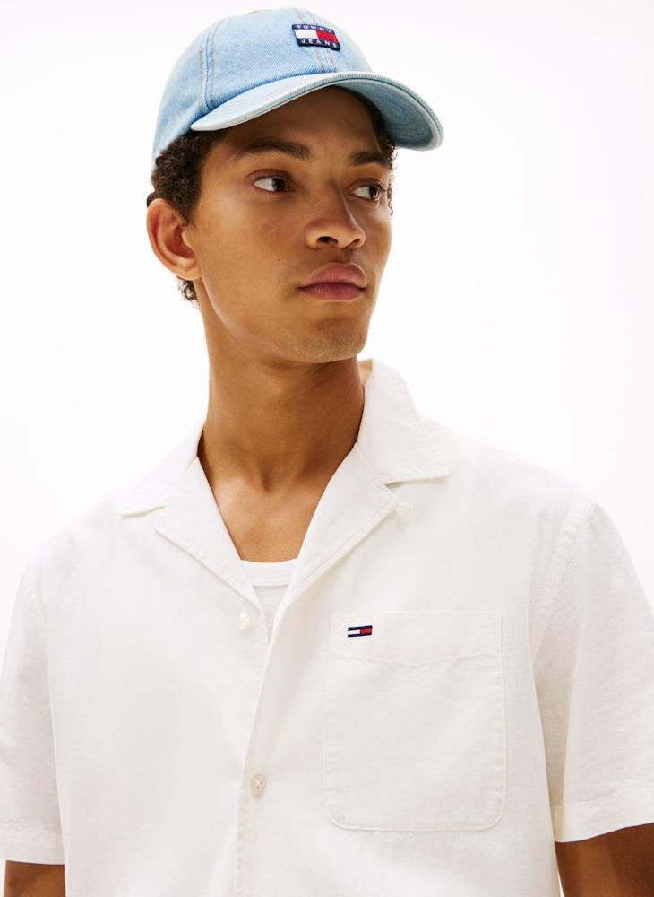 TOMMY JEANS Linen Blend Shirt  - Image 3