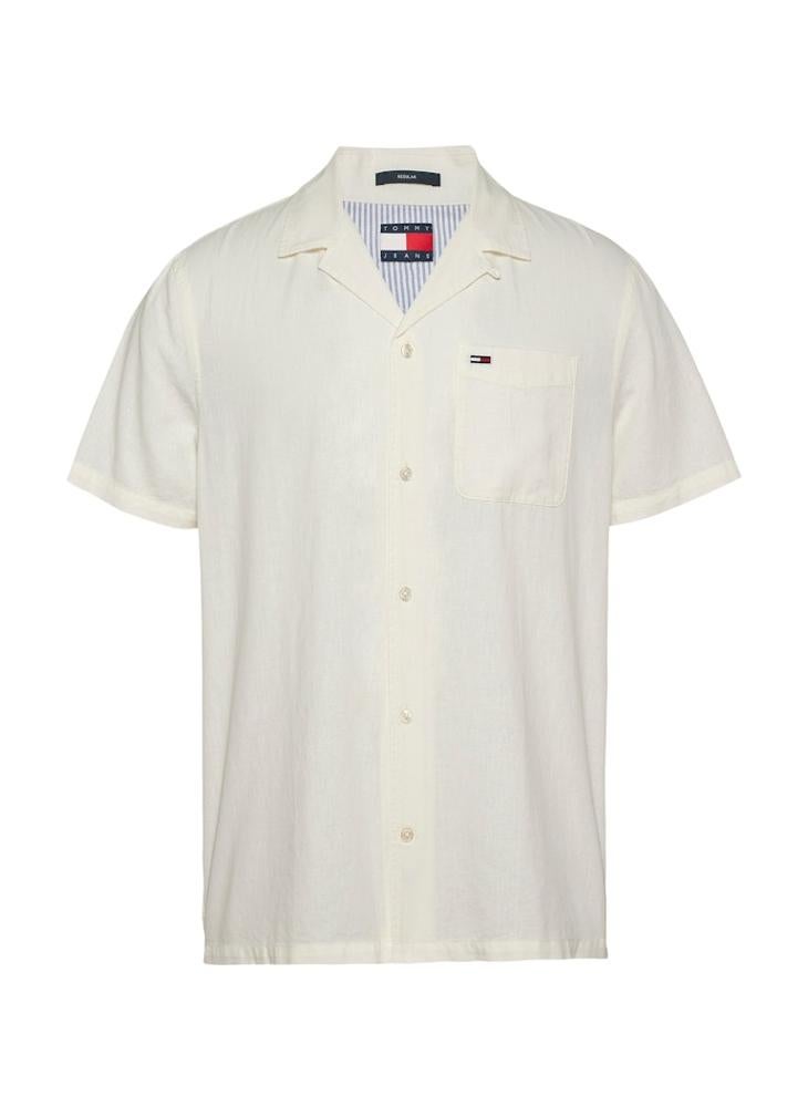 TOMMY JEANS Linen Blend Shirt  - Image 5
