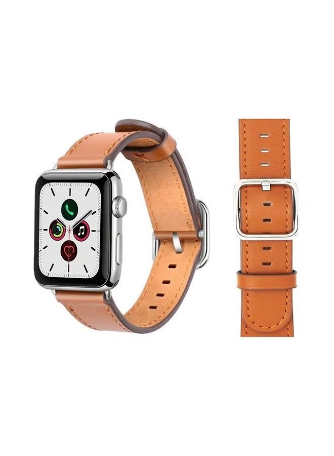 vesus Stylish Band For Apple Watch Series 5/4/3/2/1 Brown