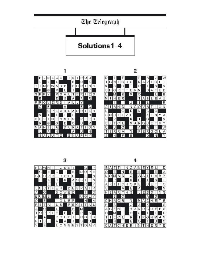 The Telegraph Big Book of Cryptic Crosswords 13  - Image 2