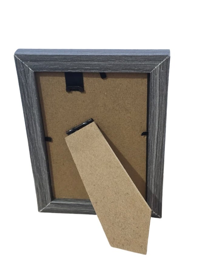 هابي هوم 4 قطعه إطار صور 9×13 سم – لتعليق الصور على الحائط أو الطاولة، تصميم كلاسيكي متين يناسب المنزل والمكتب، يعرض صور مقاس 3.5×5 بوصة مع الحافة أو 9×13 سم بدونها - Image 2