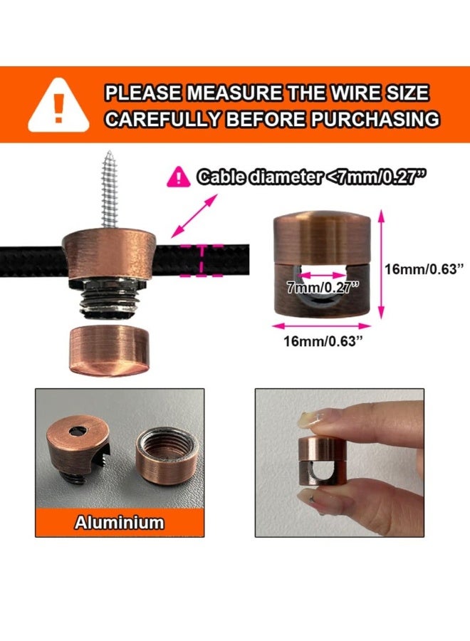 Swag Hook for Chandelier Ceiling Lights Cable, 6 Pack Metal Swag Hooks for Ceiling Hanging Lights, Pendant Light Hook for Ceiling Lamp, Aluminum Ceiling Hooks - Image 2