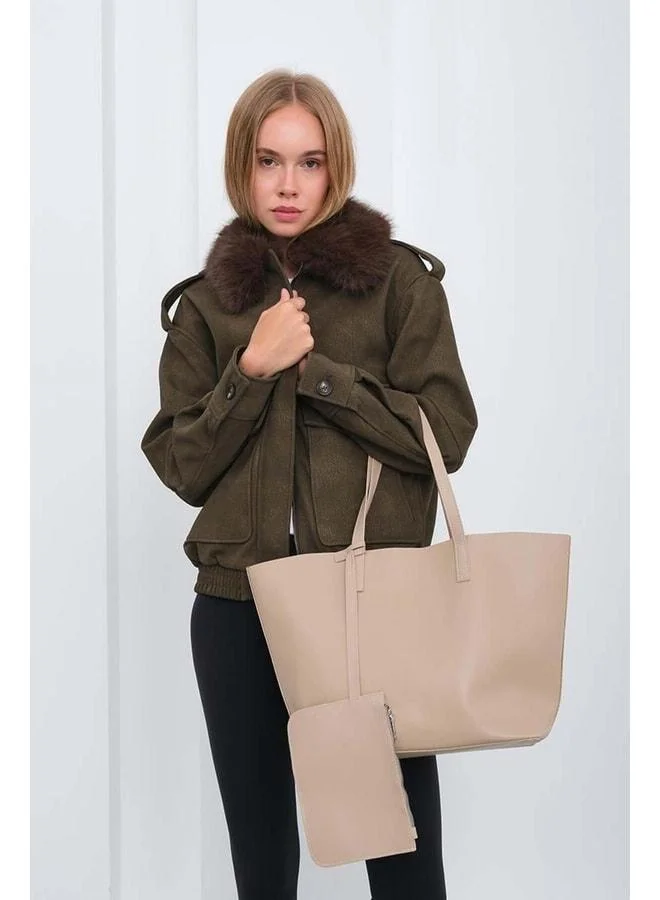 Shule Bags  Carrie Beige Wallet Shoulder Bag. for Women | Best Price UAE