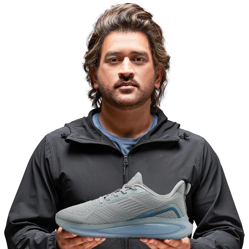 Asian Light Grey Running Shoes for Men and Boys