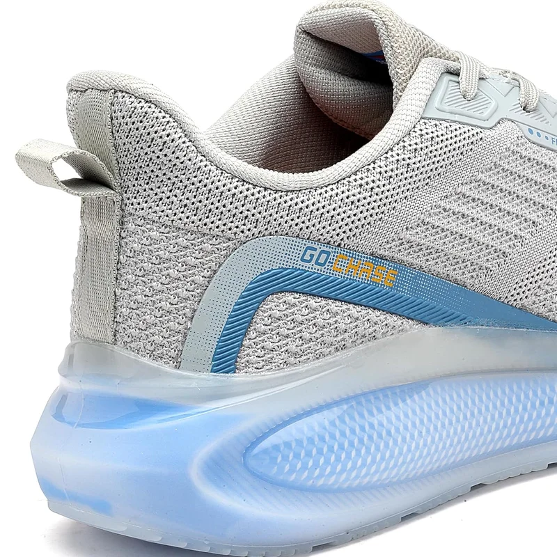 Asian Light Grey Running Shoes for Men and Boys