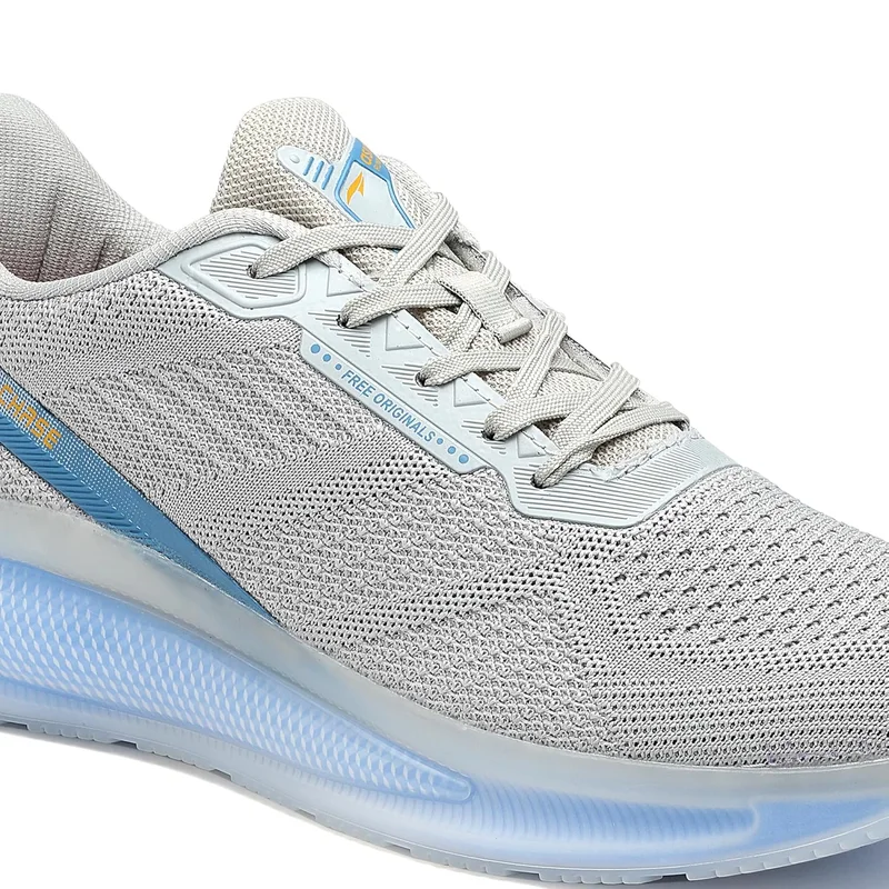 Asian Light Grey Running Shoes for Men and Boys
