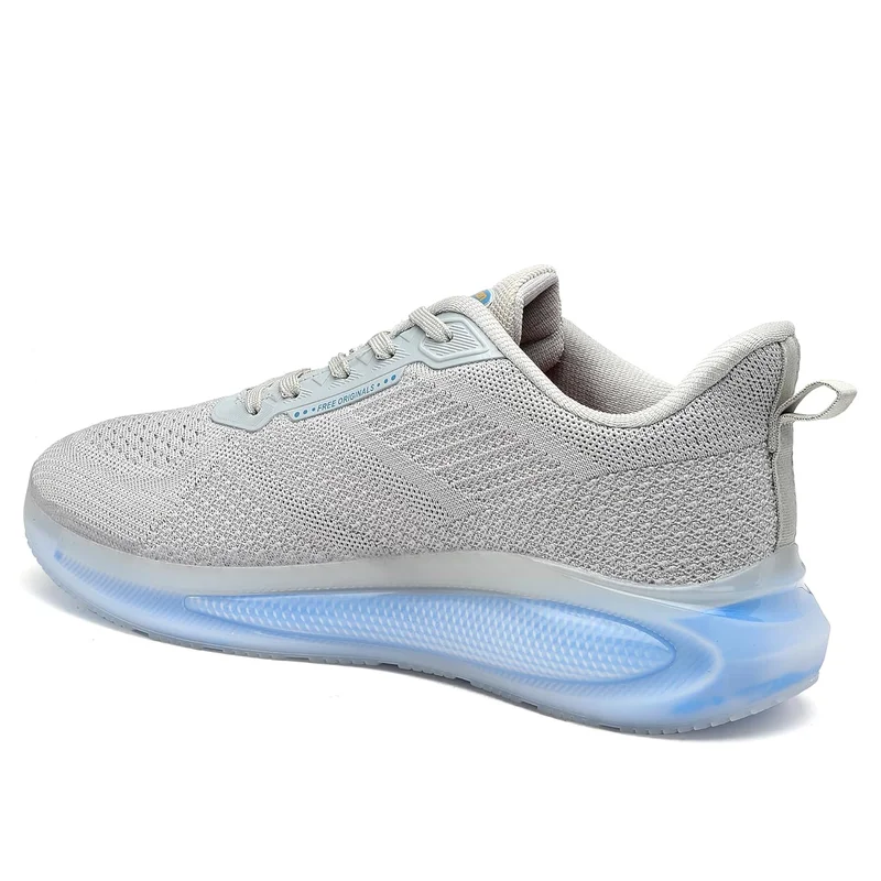 Asian Light Grey Running Shoes for Men and Boys