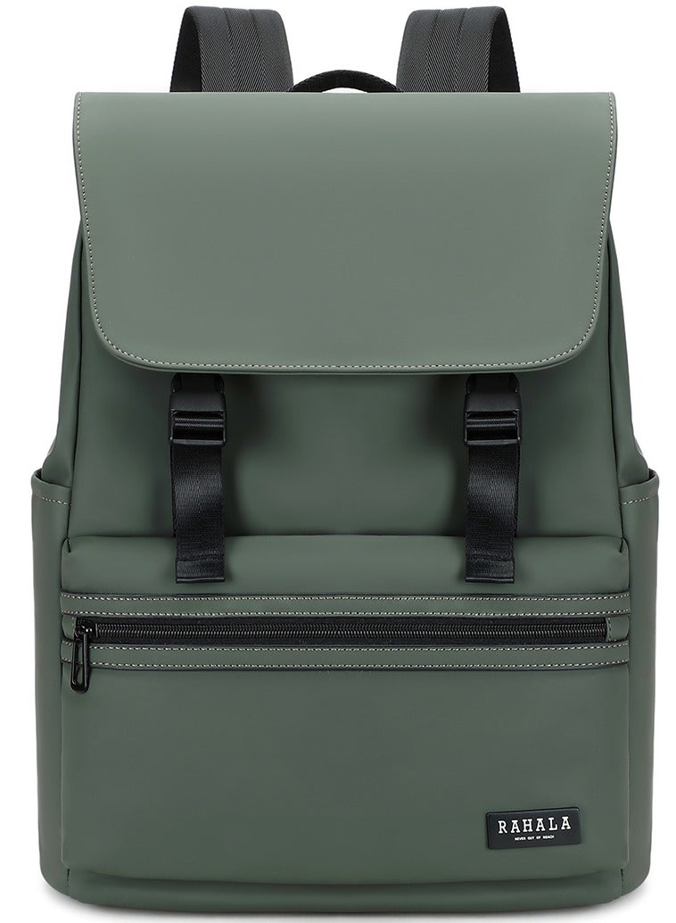 RAHALA RAL822 RAHALA Men's/Unisex Casual Fashion Waterproof Laptop Backpack with Flap Cover and Double Buckle - Image 2