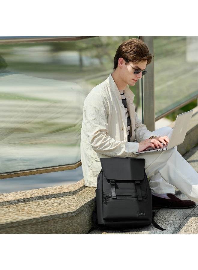 RAHALA RAL822 RAHALA Men's/Unisex Casual Fashion Waterproof Laptop Backpack with Flap Cover and Double Buckle - Image 5