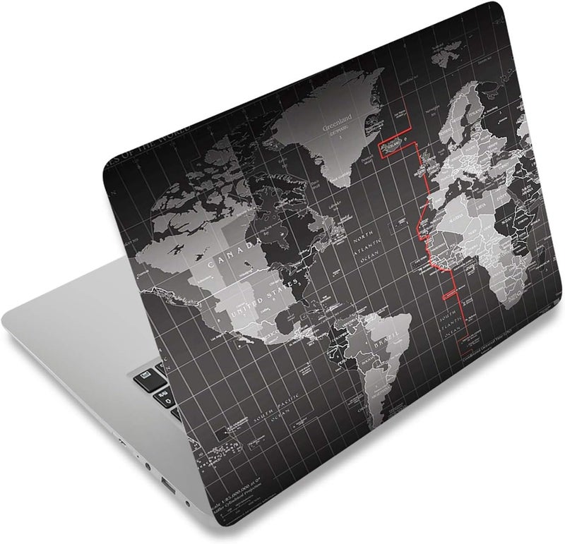 ARS Laptop Skin Sticker Decal for 12"–15.6" Laptops, Waterproof Vinyl Cover Protector for Notebook PC, Removable Decorative Laptop Sticker with Free 2 Wrist Pads, Universal Fit for MacBook, HP, Dell, Lenovo - Image 1
