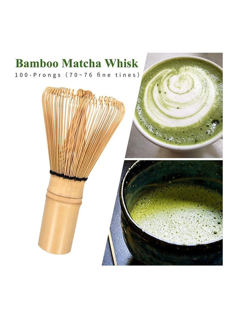 Captaintech Japanese Tea Set, Traditional Matcha Tool Set, Matcha Ceremony Accessories, Matcha Blender, Blender, Tea Spoon (3 Piece Set, White)  - Image 5