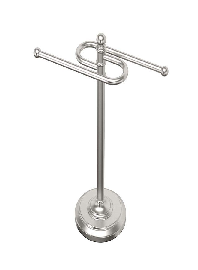 Gatco 1547 Counter Top S Style Towel Holder, Satin Nickel - Image 1