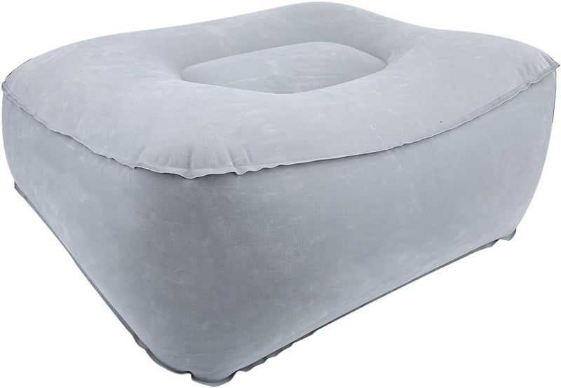 klarako Inflatable Travel Leg Up Foot Rest, Inflatable Foot Rest Mat Inflating Fast Relax Yourself At Any Time Suitable For Use In Travel Home Office(2#) - Image 1