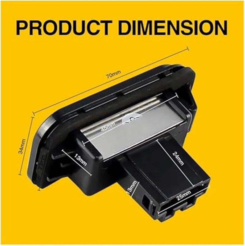 Wivplex License Plate Light Bulb Set for Benz C-Class - Image 4