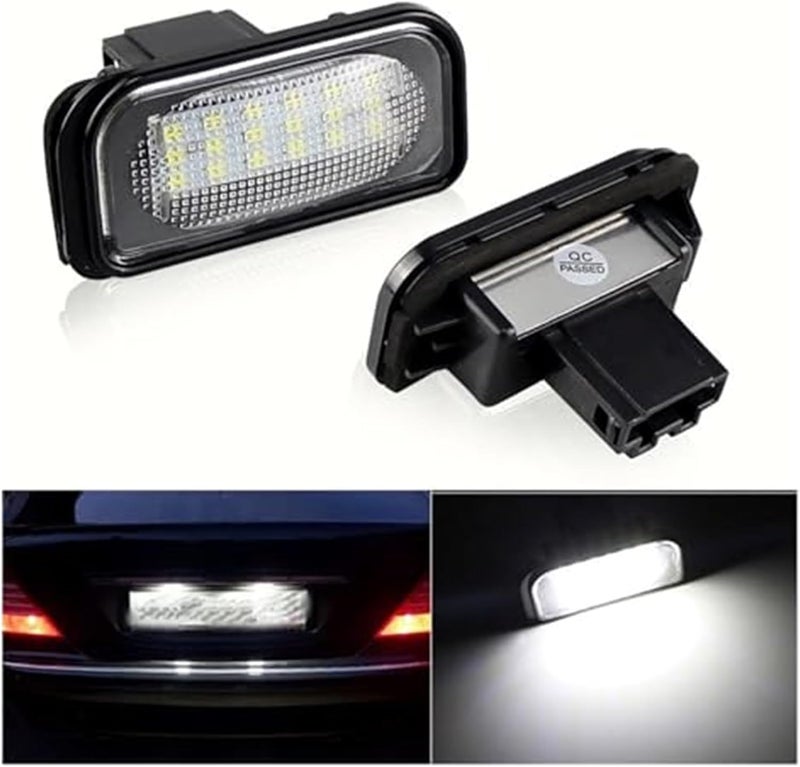 Wivplex License Plate Light Bulb Set for Benz C-Class - Image 2