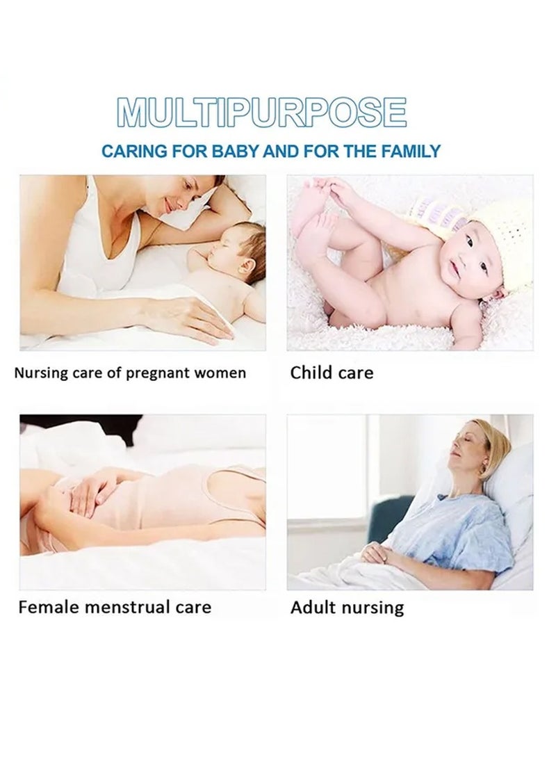 A TO Z A to Z - Disposable Changing Mat size (45cm x 60cm) Large- Premium Quality for Baby Soft Ultra Absorbent Waterproof - Pack of 240-Pink  - Image 4