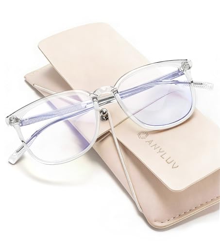 ANYLUV Blue Light Glasses for Woman Men Womens Blue Light Blocking Glasses Computer Glasses Anti Eyestrain - Image 1