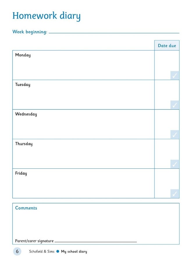 null - My School Diary - Image 1