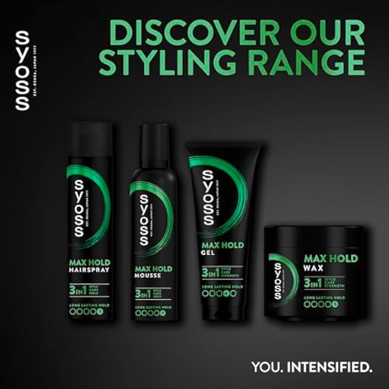 Syoss Gel Max Hold hair gel 250 ml - Image 5
