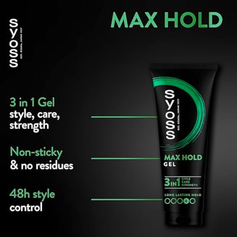 Syoss Gel Max Hold hair gel 250 ml - Image 1