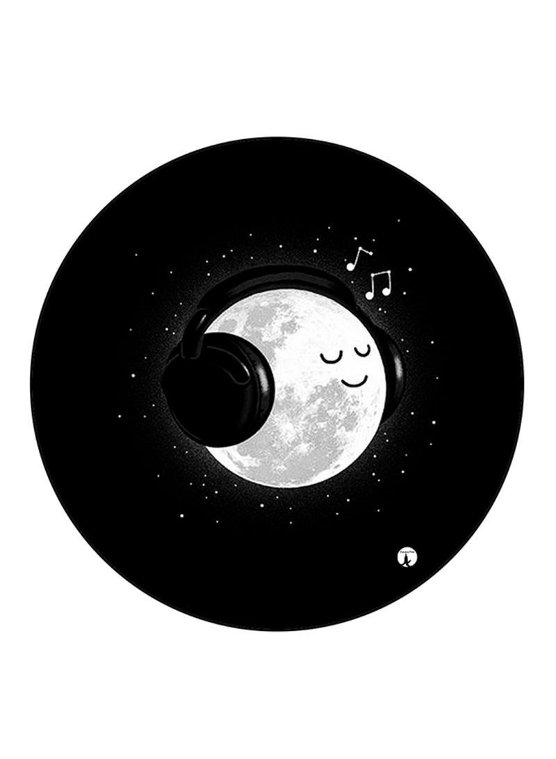 RKN Moon Printed Mouse Pad  Multicolour