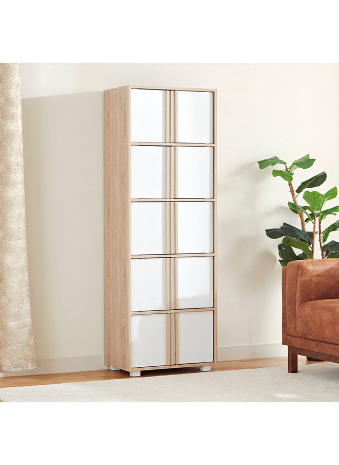 Home Box - وحدة تخزين متعددة الأغراض ألفورد أسبن - 10 أبواب - 60 × 175.5 × 39.4 سم - Image 1