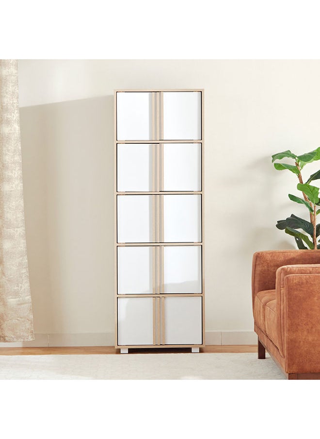 Home Box - وحدة تخزين متعددة الأغراض ألفورد أسبن - 10 أبواب - 60 × 175.5 × 39.4 سم - Image 1