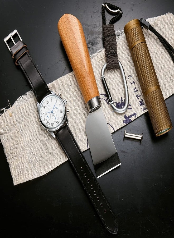 torbollo 20mm Watch Bands for Men, Horween Leather Watch Strap, High-end Quick Release Handmade Watch Strap Soft Vintage Replacement - Image 2