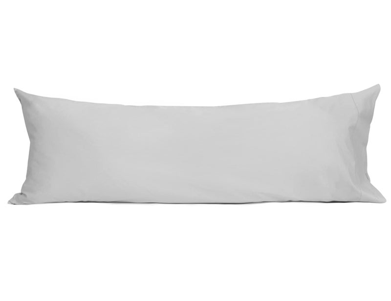 Sunflower Body Pillowcase 100 Cotton Long Pillow CoverCase Envelope Closure 1 Pack 2154 inches Ash Soft and Breathable