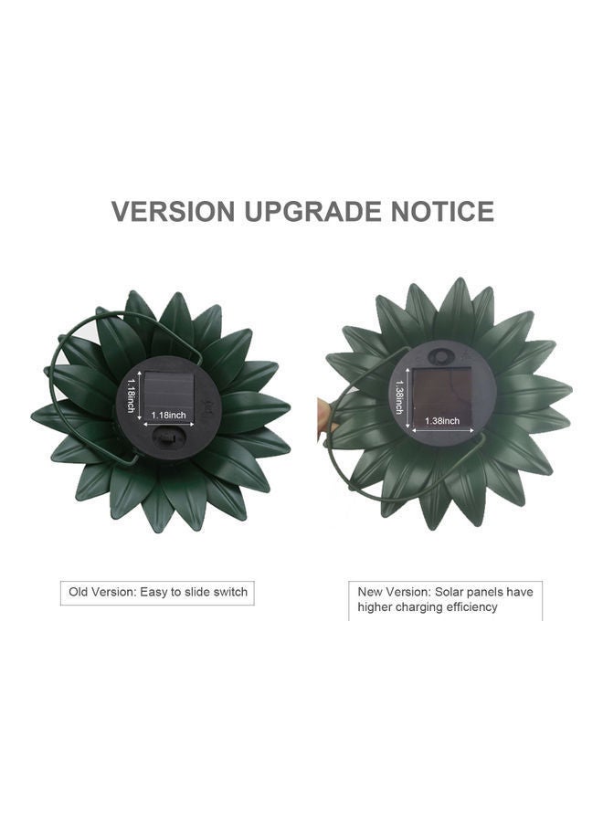 NIBEMINENT 2-Pack Pineapple Shape Solar Garden Light White - Image 5