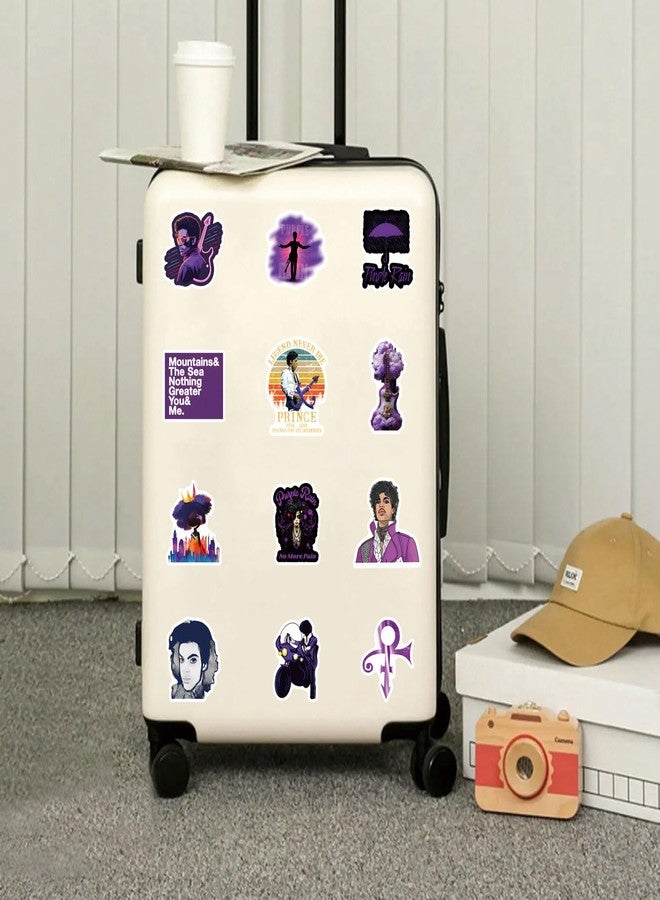 YEESACG 62Pcs Prince Sticker Pop Music Kawaii Waterproof Pack | Aesthetics Vsco Funny Cool Deacls Graffiti Stickers Vinyl for Water Bottle Skateboard Luggage Laptop - Image 5