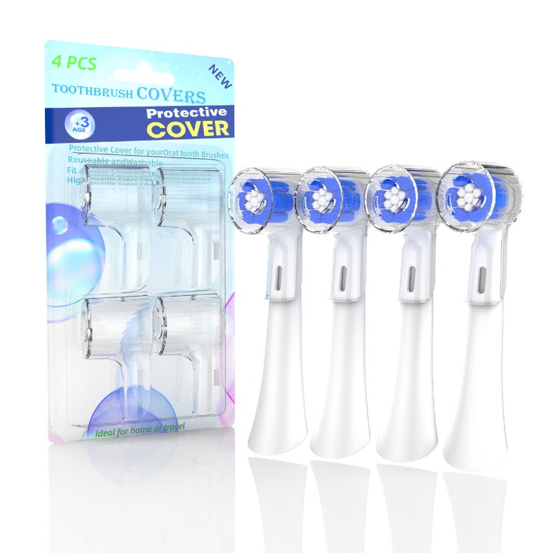 Ole B Electric Toothbrush Head Cover – Universal Plastic Dust Cap HYC-T - Image 4