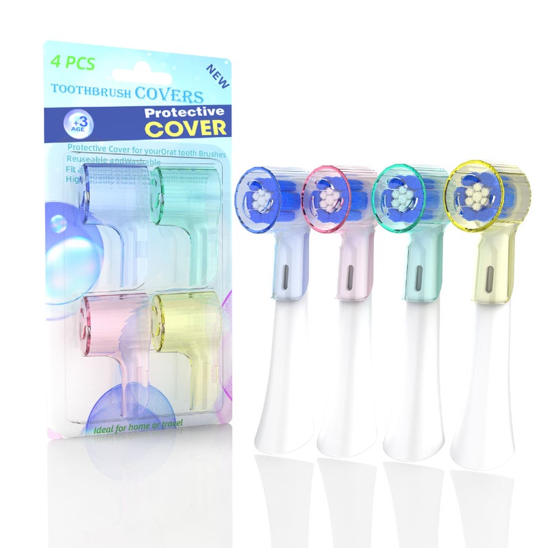 Ole B Electric Toothbrush Head Cover – Universal Plastic Dust Cap HYC-T - Image 5