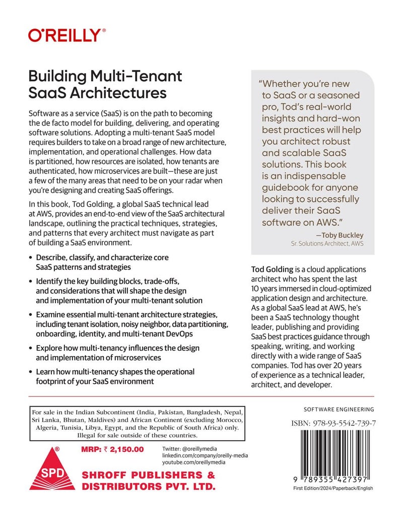 Building Multi-Tenant SaaS Architectures: Principles, Practices, and Patterns Using AWS (Grayscale Indian Edition) - Image 2