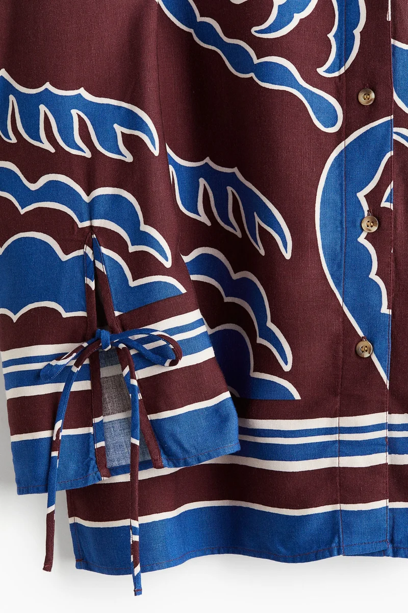 H&M Patterned twill shirt