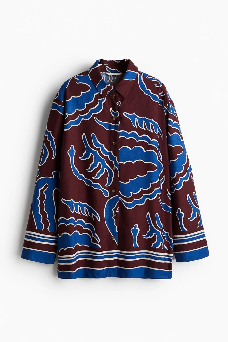 H&M Patterned twill shirt