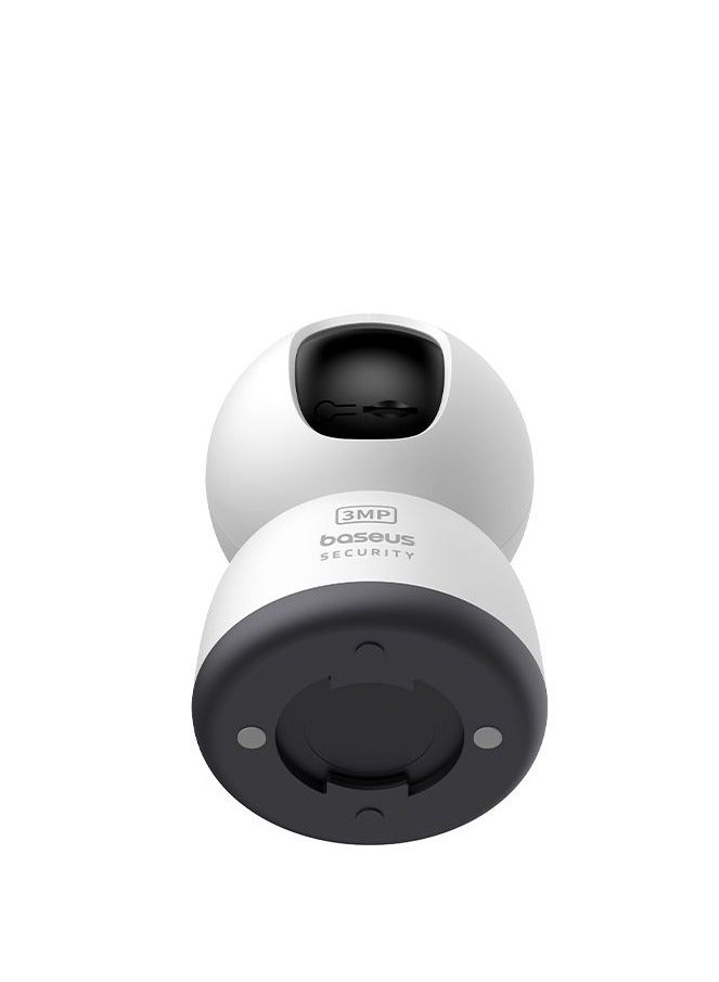 Baseus Baseus Security P1 Lite 3MP Indoor Camera 8x Digital Zoom Motion Detection Camera, White - UK Mouth  - Image 3