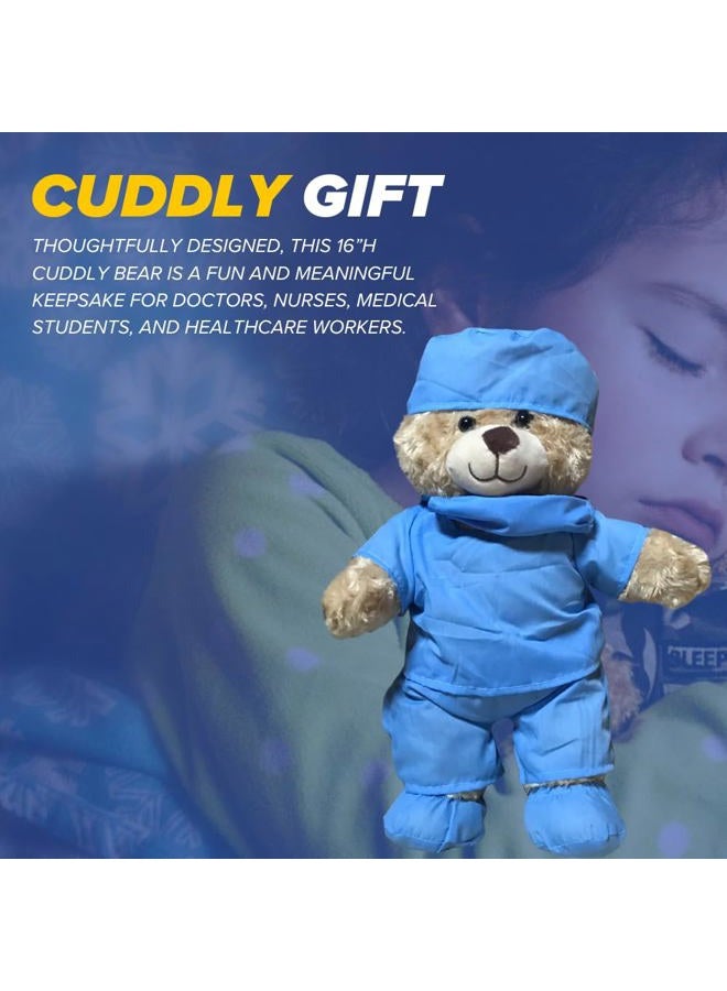 ZZZ Bears Doctor & Nurse Teddy Bear Plush Toy to Protect and Cuddle at Bedtime (Nurse) - Image 5