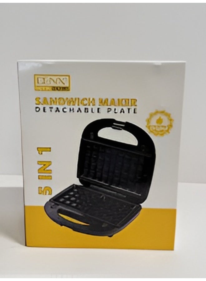 دينكس صانعة الوافل والساندويتشات 5 في 1